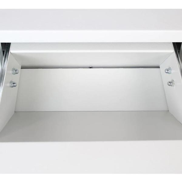 Rottner Schubladentresor D1 65 EL/EL lichtgrau T06172